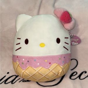 Squishmallows Hello Kitty Ice Cream Cupcake 12”